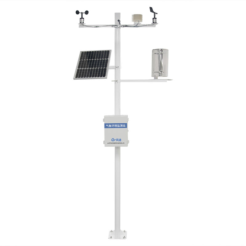 Workflow of a small agricultural weather station