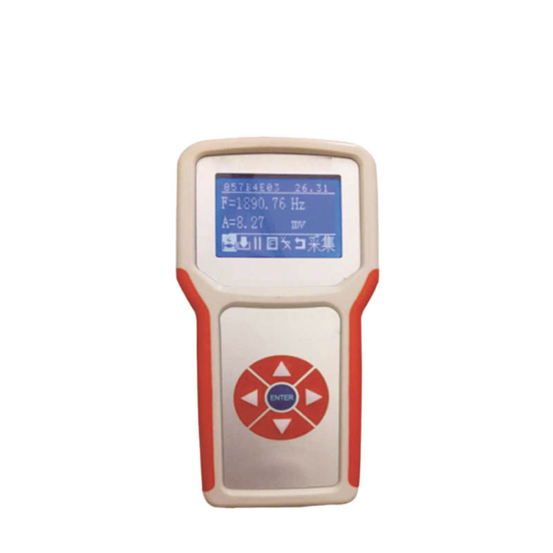 Handheld vibrating string collector