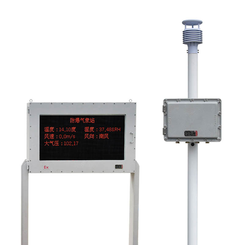 Explosion proof weather station